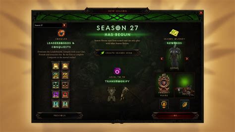 diablo 3 season 27.